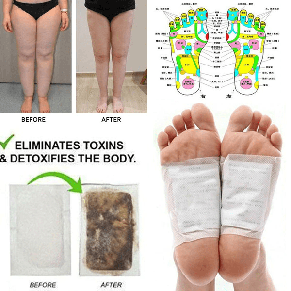DETOX FOOT PATCHES - Bomstore