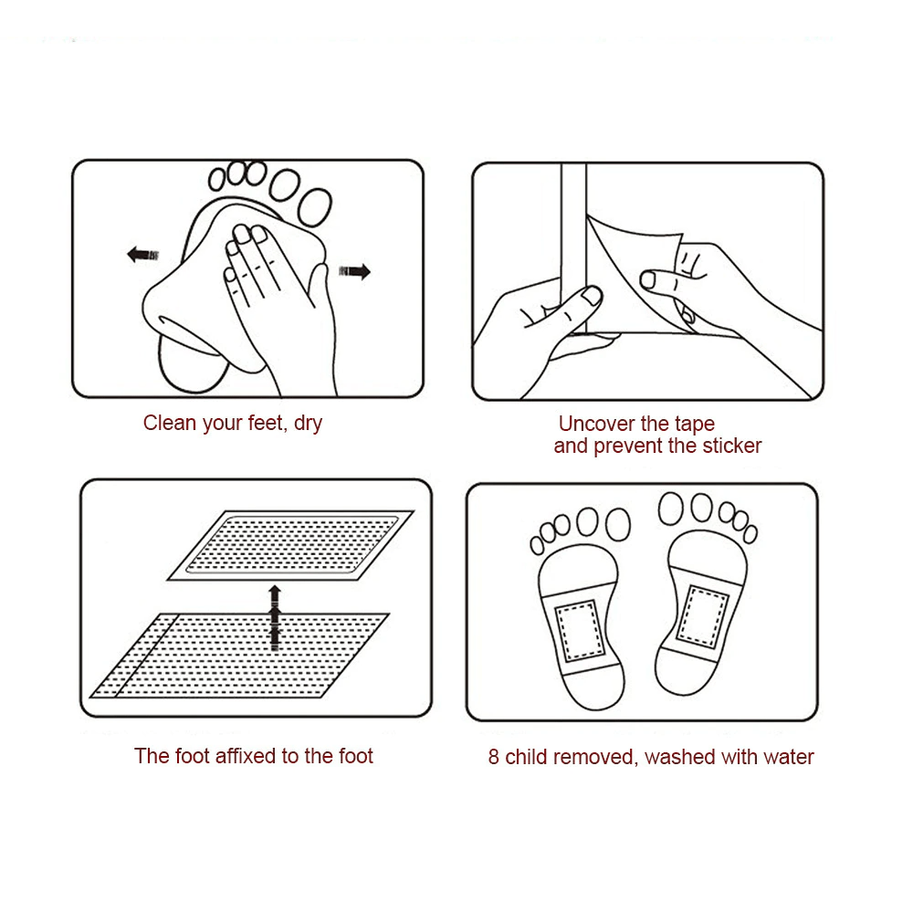 DETOX FOOT PATCHES - Bomstore