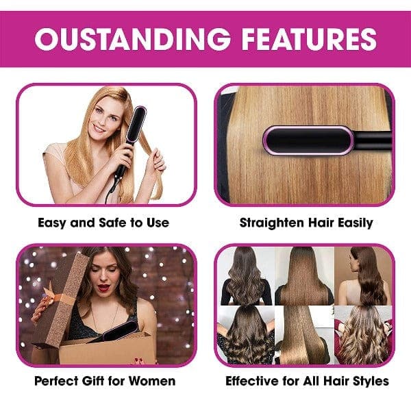 STRAIGHTENING BRUSH - Bomstore