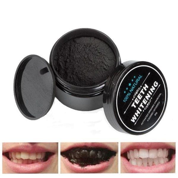TEETH WHITENING CHARCOAL POWDER - Bomstore