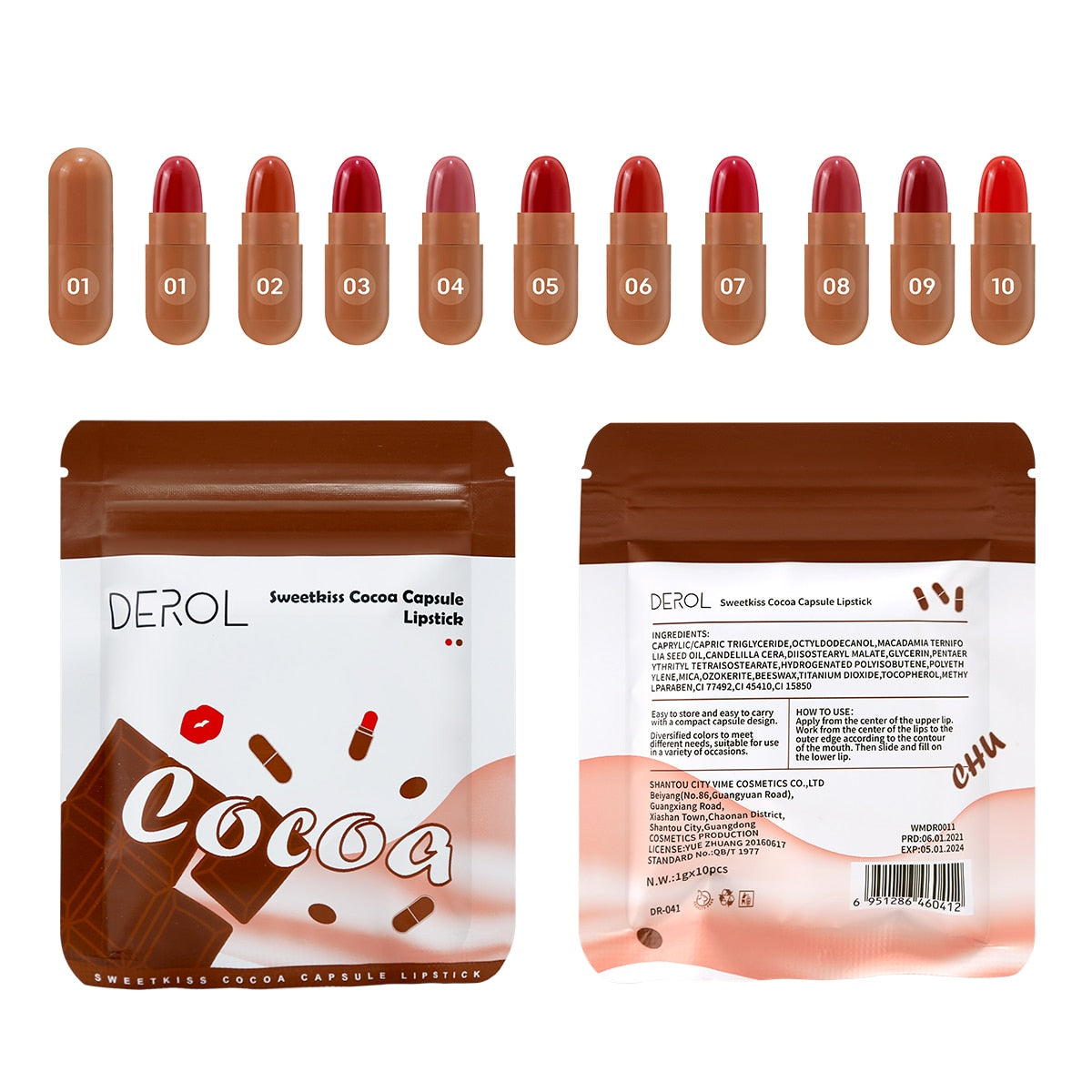 Choco Lipstick - Bomstore